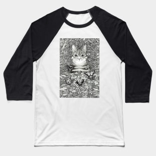 Hidden cat / Le chat caché NB Baseball T-Shirt